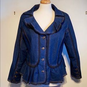 Pyramid Collection Jeans Jacket